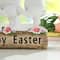 Glitzhome&#xAE; 9.25&#x22; Easter Triple Bunny Table D&#xE9;cor